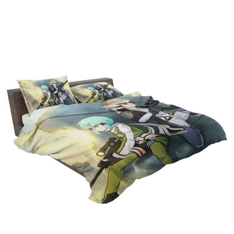 Shino Asada Gun Gale Hero Anime Bedding Set 2