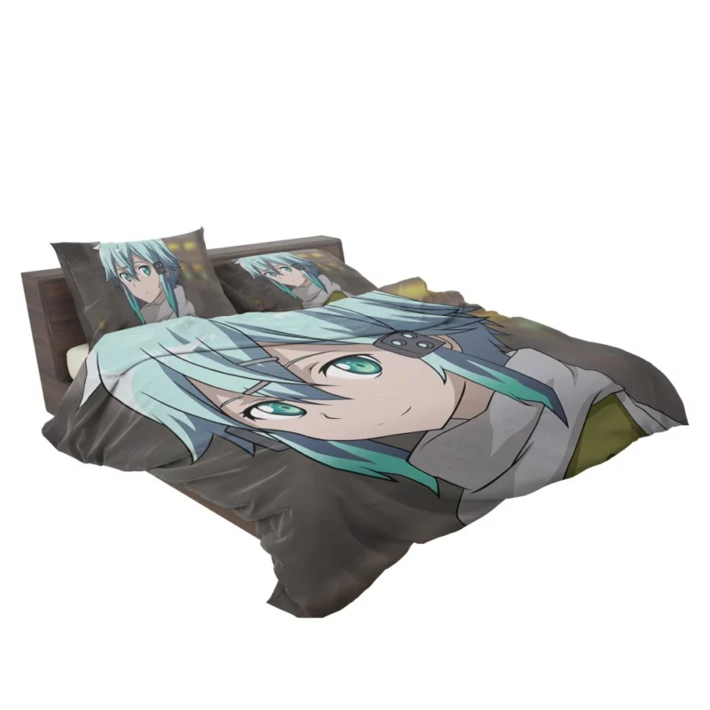 Shino Asada Sinon Unyielding Determination Anime Bedding Set 2