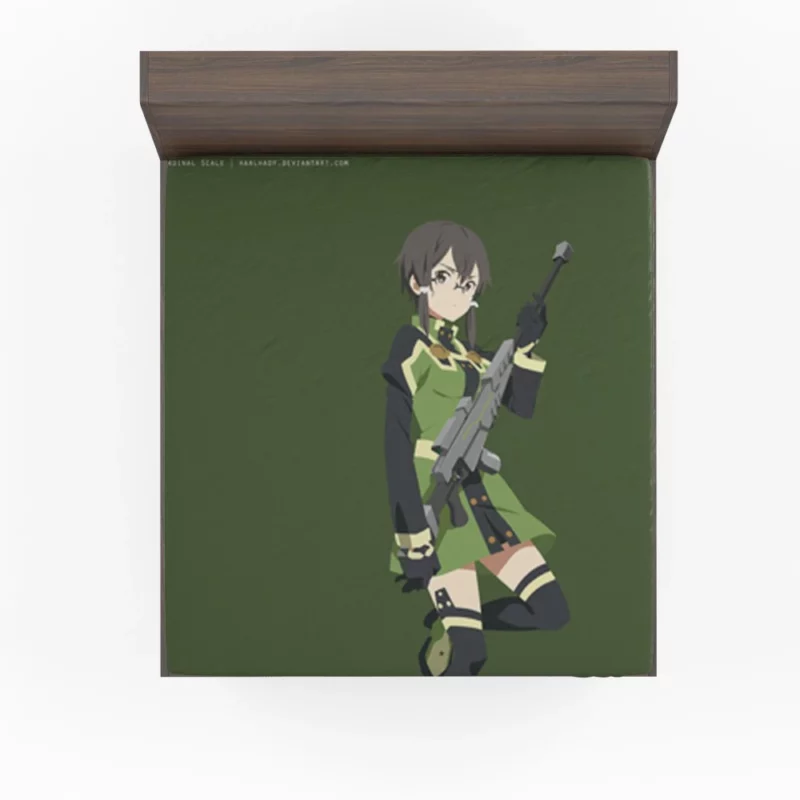 Shino Asada in Ordinal Scale Movie Anime Fitted Sheet