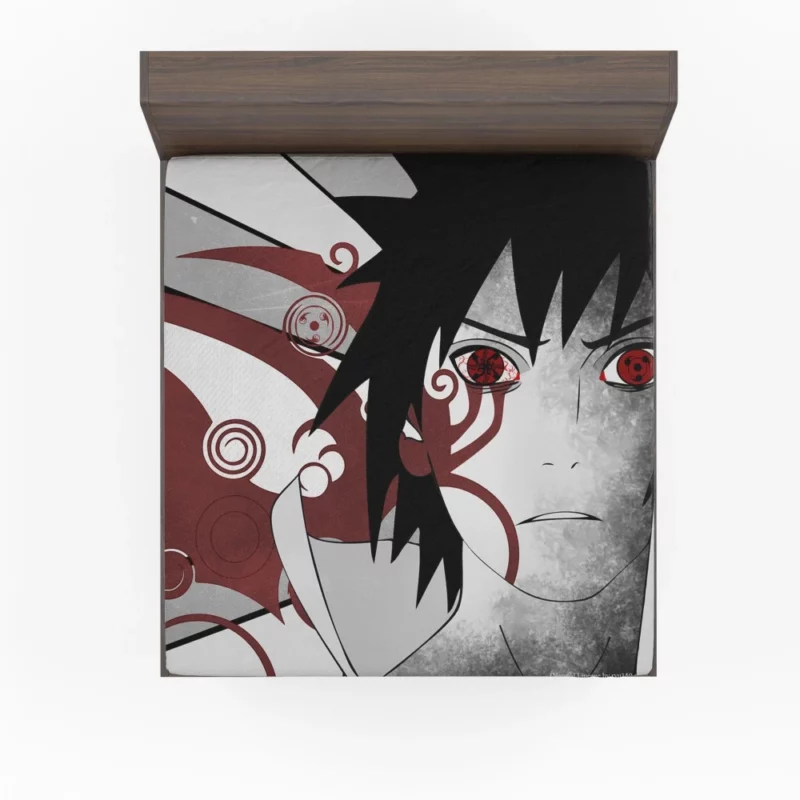 Shinobi Alliance Sasuke Role Anime Fitted Sheet