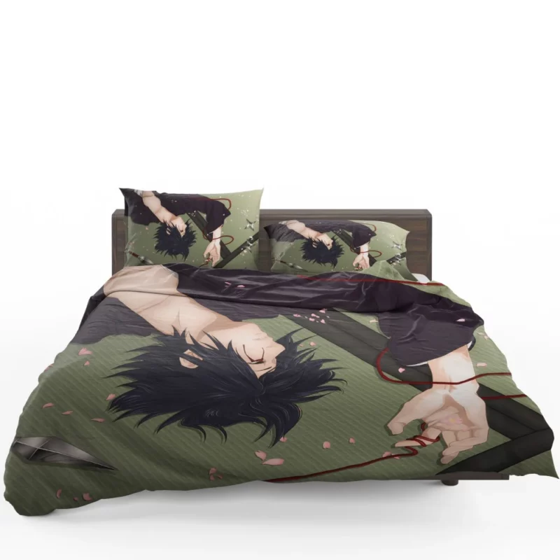 Shinobi Destiny Sasuke Tale Anime Bedding Set