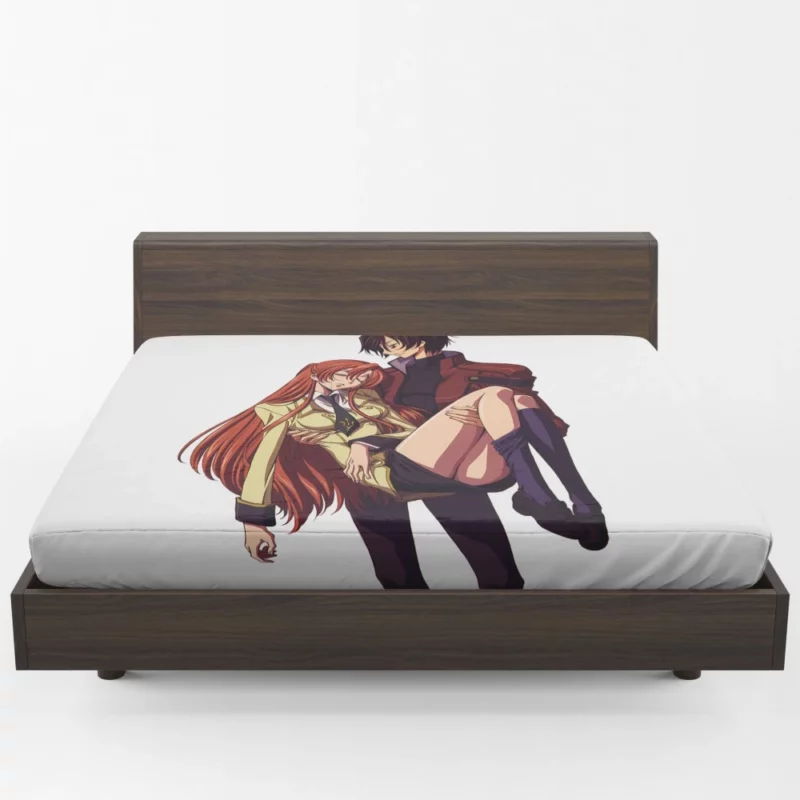 Shirley & Lelouch Destiny Anime Fitted Sheet 1