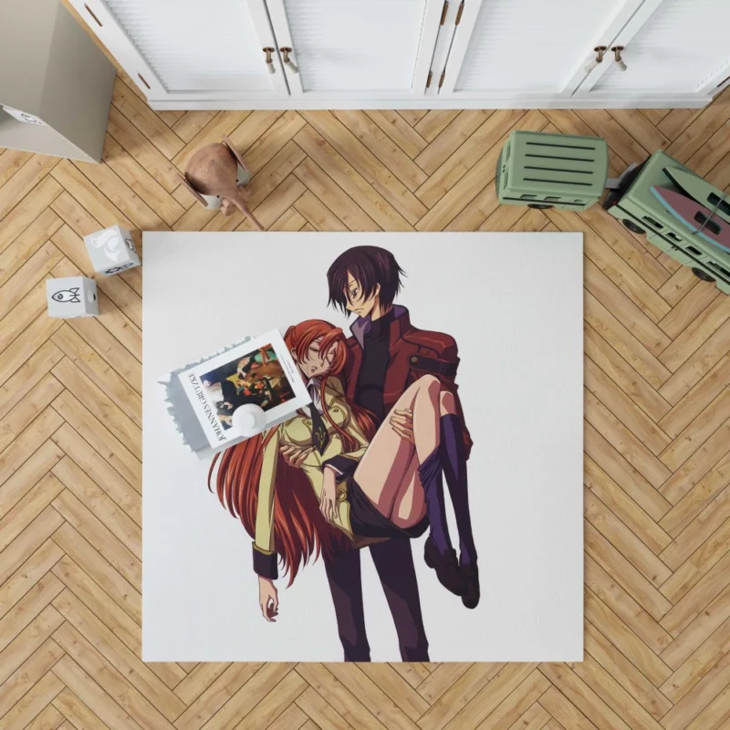 Shirley & Lelouch Destiny Anime Rug