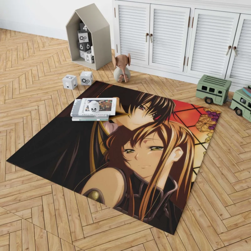 Shirley & Lelouch Tale Anime Rug 1