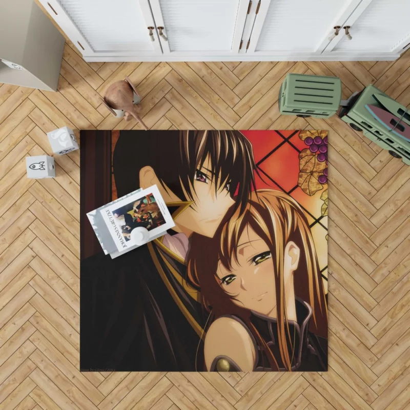 Shirley & Lelouch Tale Anime Rug