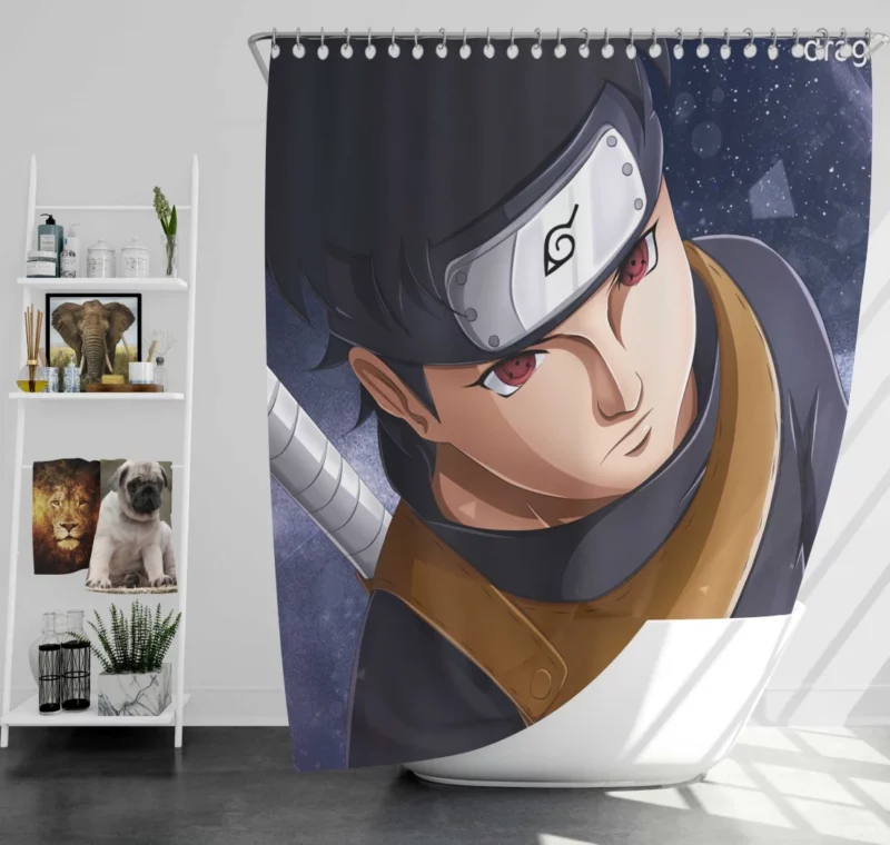 Shisui Uchiha Uchiha Clan Protector Anime Shower Curtain