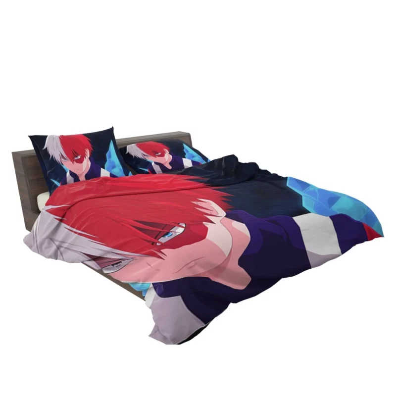 Shoto Todoroki Dual Flames Anime Bedding Set 2