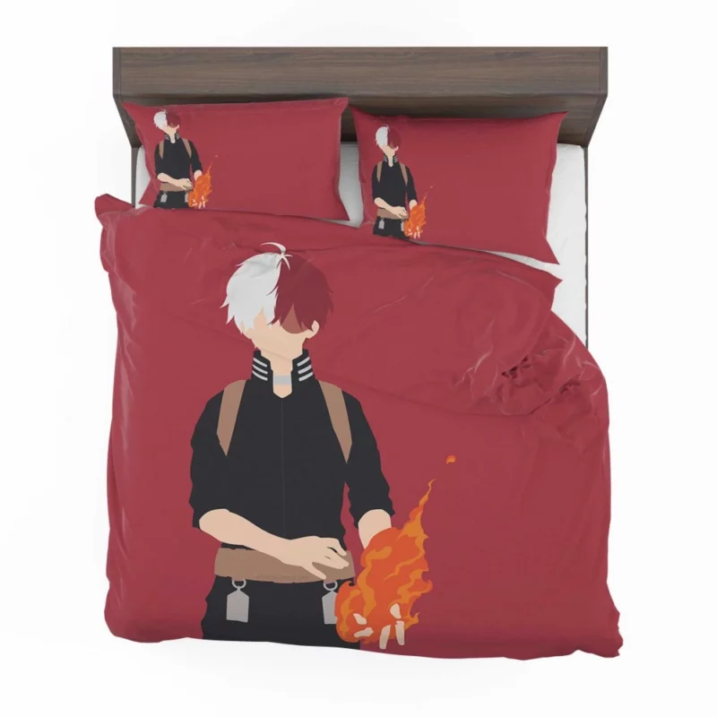 Shoto Todoroki Fire & Ice Anime Bedding Set 1