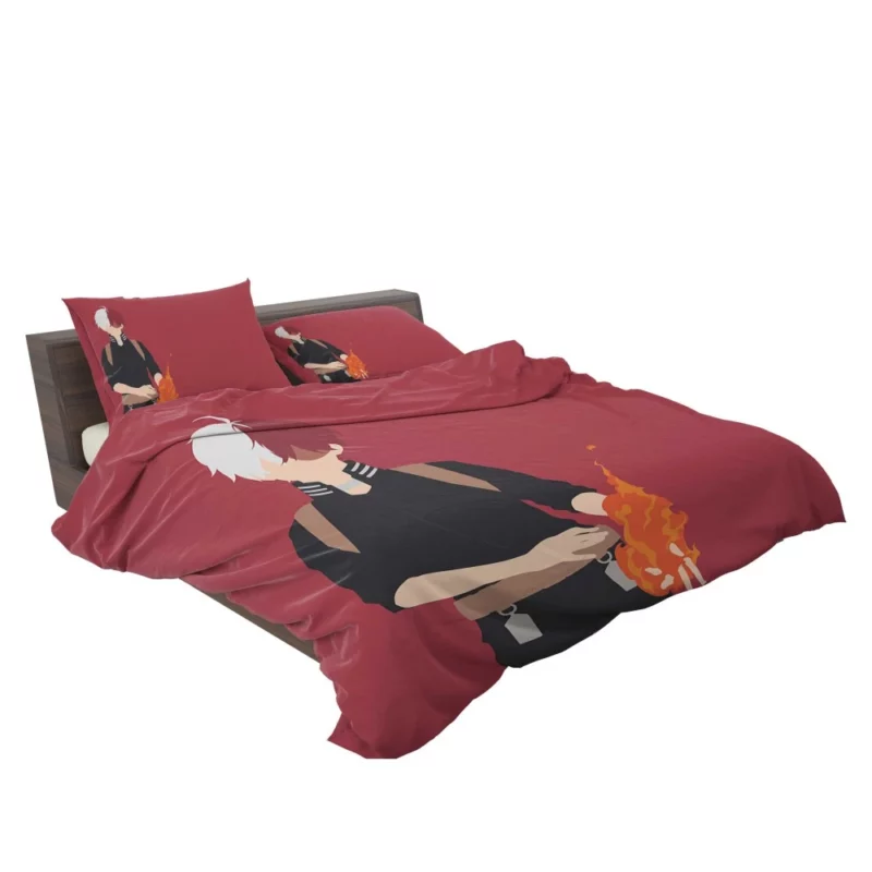 Shoto Todoroki Fire & Ice Anime Bedding Set 2