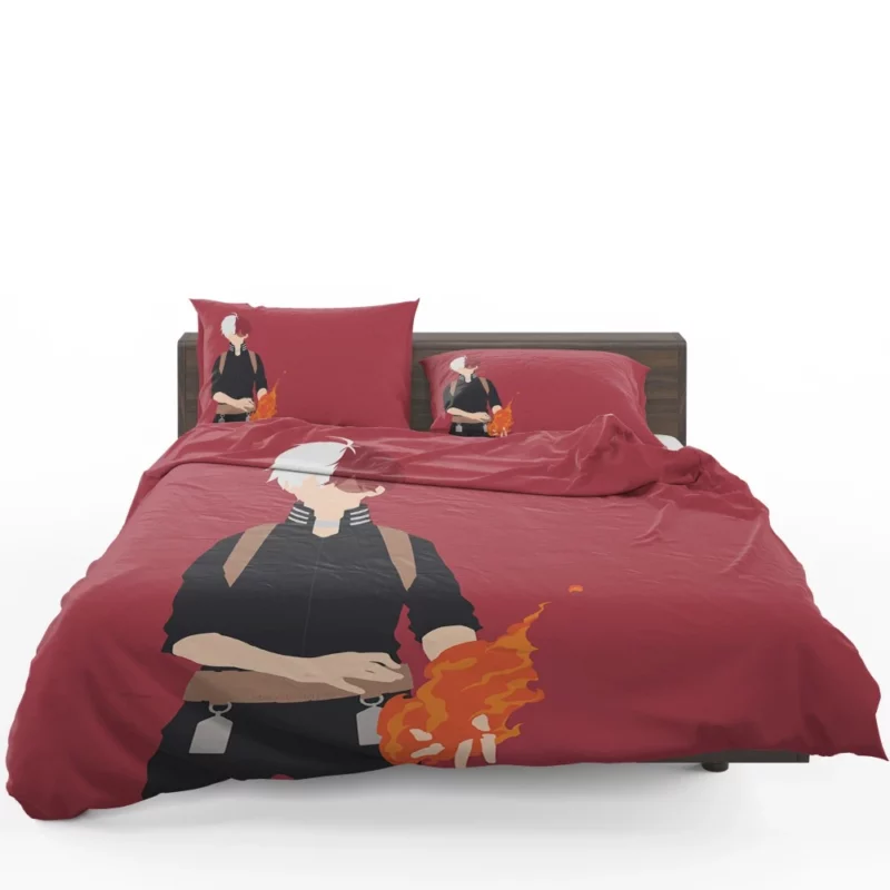 Shoto Todoroki Fire & Ice Anime Bedding Set