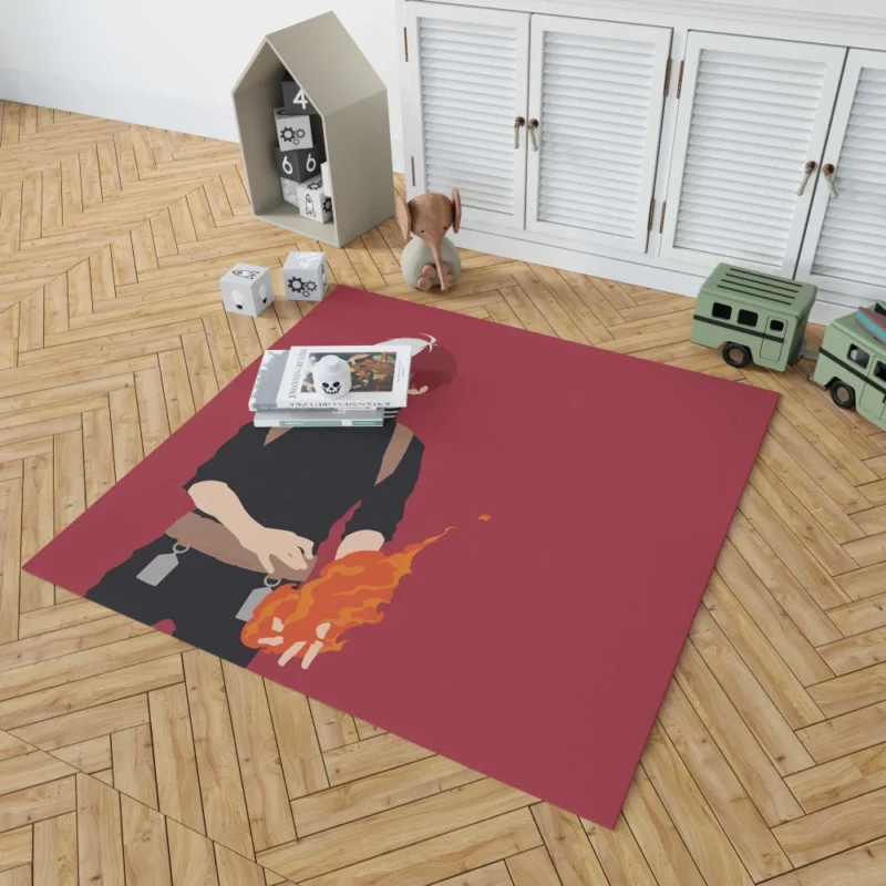 Shoto Todoroki Fire & Ice Anime Rug 1