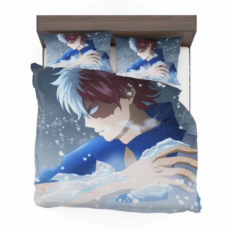 Shoto Todoroki Frozen Power Anime Bedding Set 1