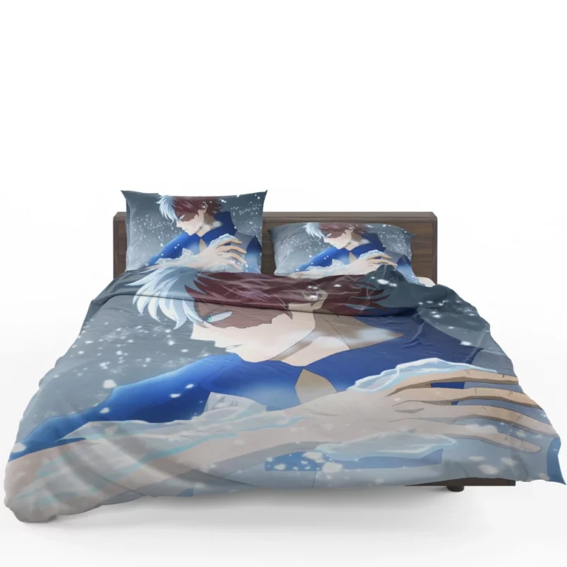 Shoto Todoroki Frozen Power Anime Bedding Set