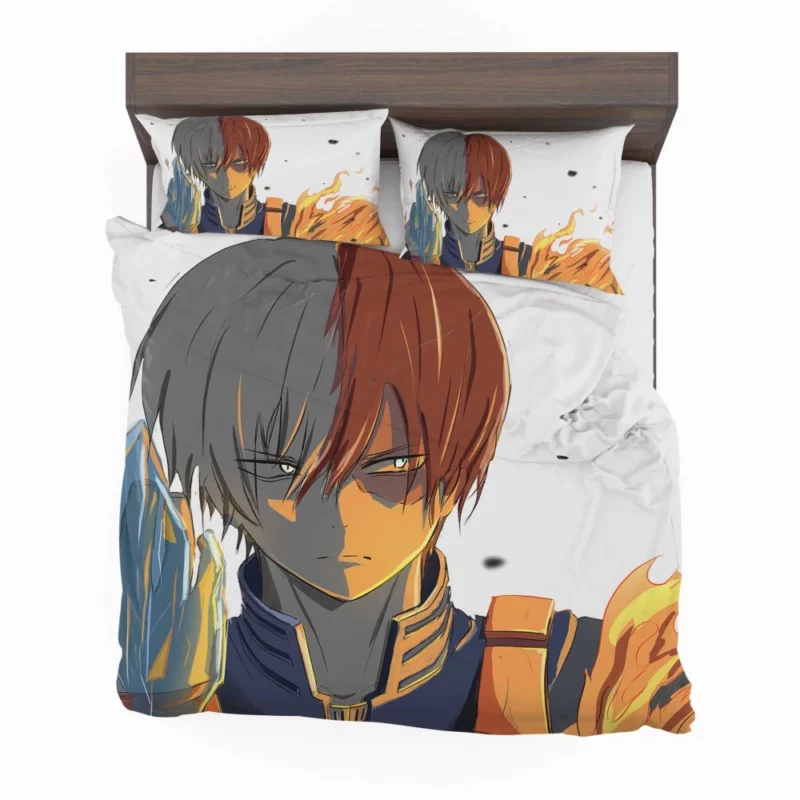 Shoto Todoroki Half Hot Half Cold Anime Bedding Set 1