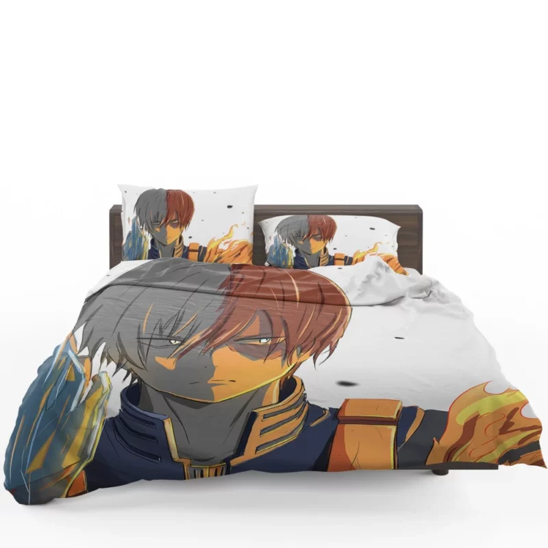 Shoto Todoroki Half Hot Half Cold Anime Bedding Set