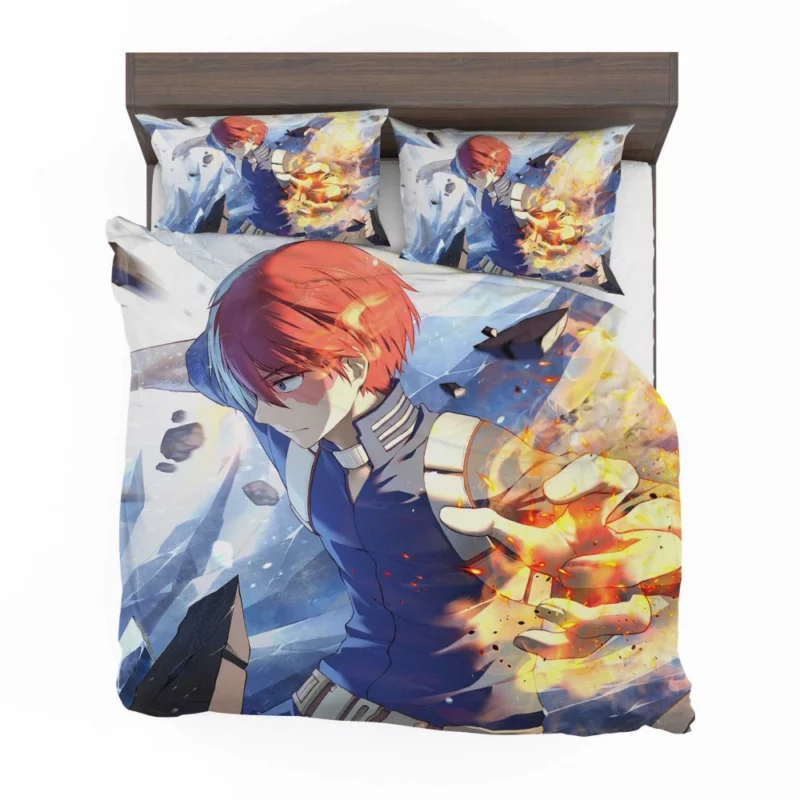 Shoto Todoroki Heroic Journey Anime Bedding Set 1