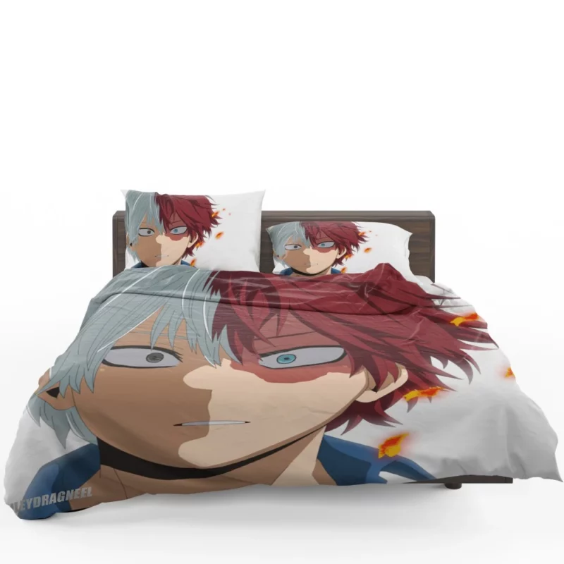 Shoto Todoroki Heroic Potential Anime Bedding Set