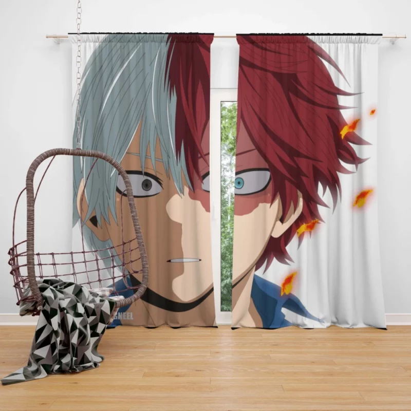 Shoto Todoroki Heroic Potential Anime Curtain