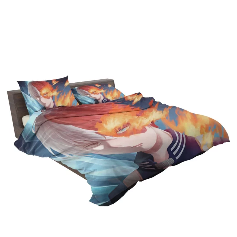 Shoto Todoroki Heroic Resolve Anime Bedding Set 2