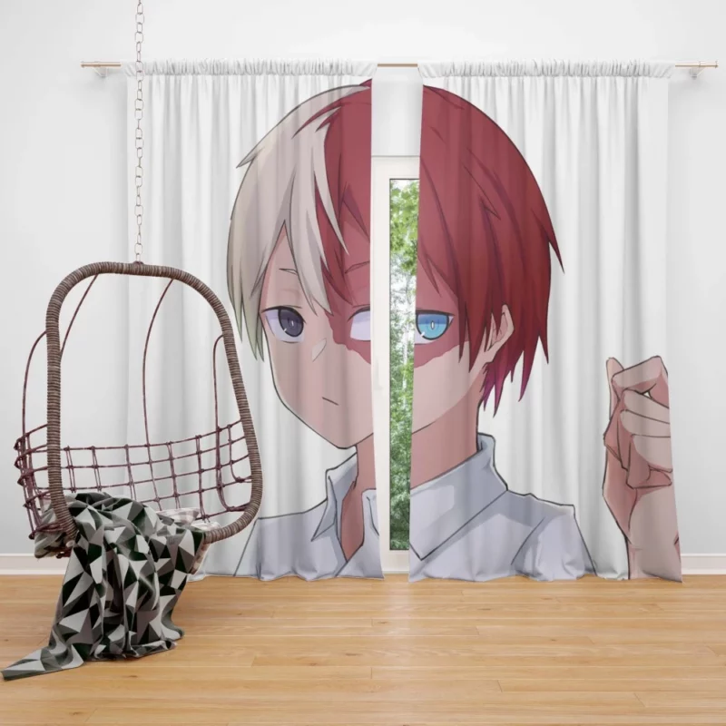 Shoto Todoroki Hidden Potential Anime Curtain