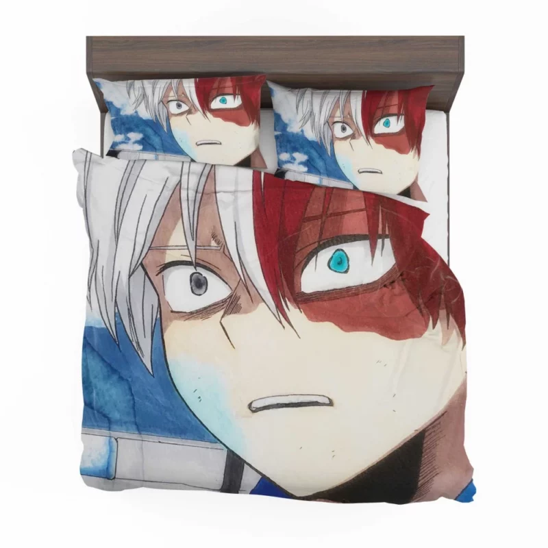 Shoto Todoroki Icy Firepower Anime Bedding Set 1