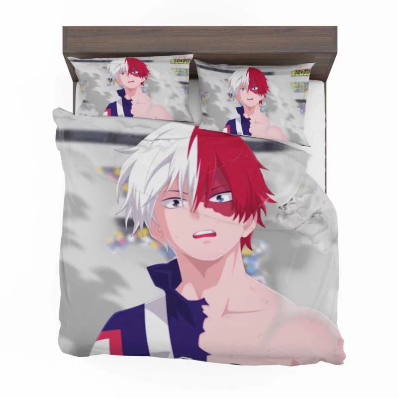 Shoto Todoroki Inner Inferno Anime Bedding Set 1