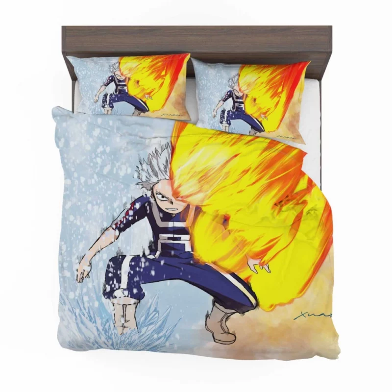 Shoto Todoroki My Hero Academia Star Anime Bedding Set 1