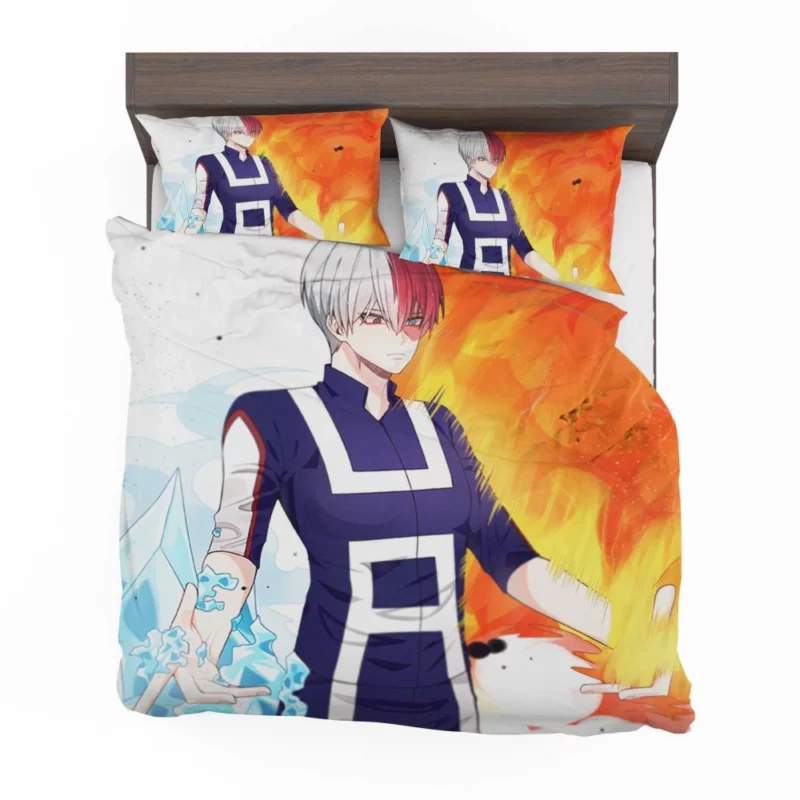 Shoto Todoroki My Hero Dichotomy Anime Bedding Set 1