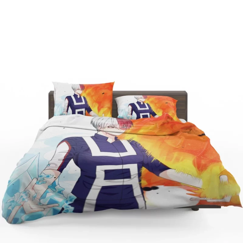 Shoto Todoroki My Hero Dichotomy Anime Bedding Set