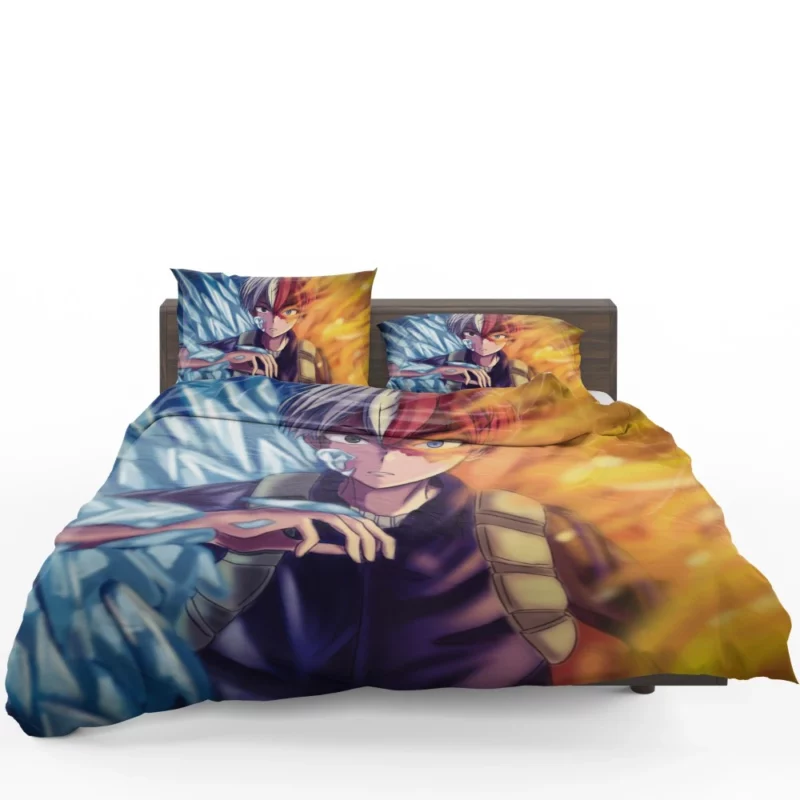 Shoto Todoroki My Hero Journey Anime Bedding Set