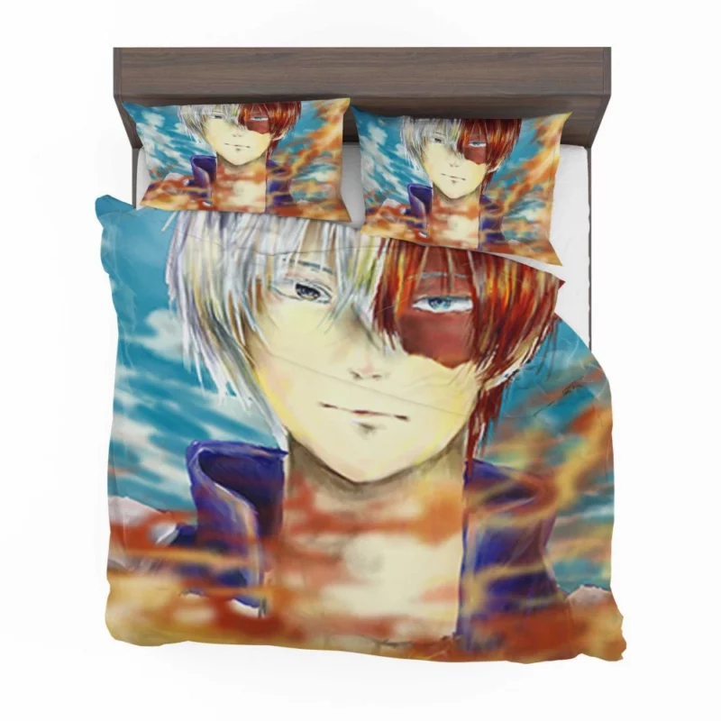 Shoto Todoroki Power Unleashed Anime Bedding Set 1