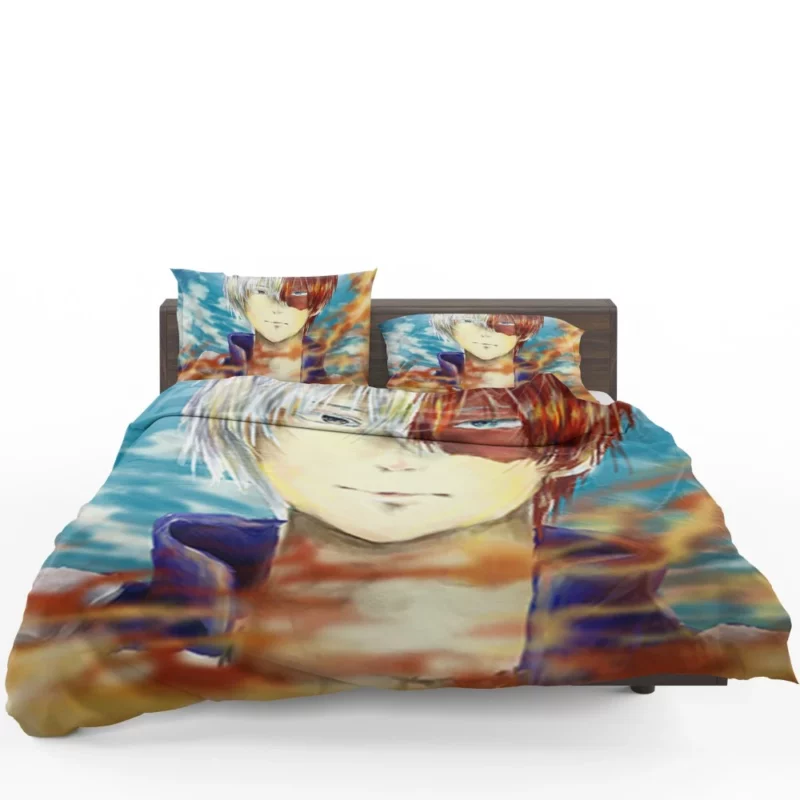 Shoto Todoroki Power Unleashed Anime Bedding Set