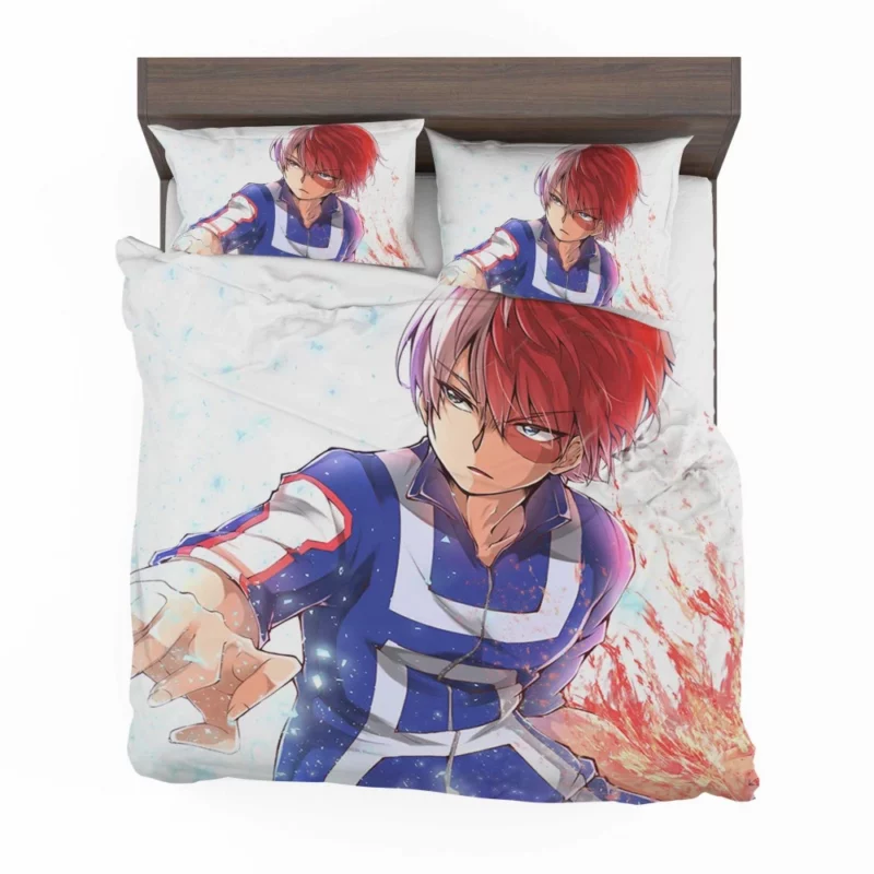 Shoto Todoroki Power of Elements Anime Bedding Set 1