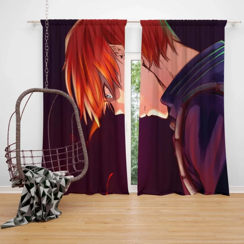 Shoto Todoroki Quirk Evolution Anime Curtain