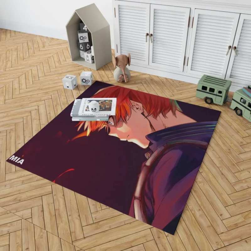 Shoto Todoroki Quirk Evolution Anime Rug 1