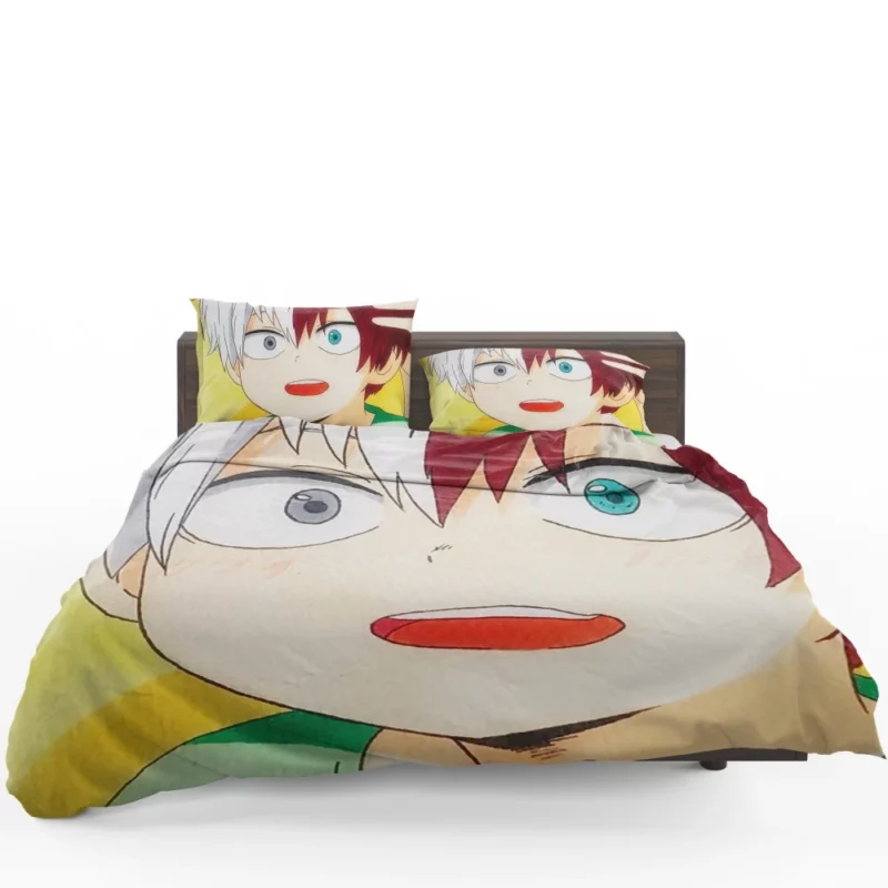 Shoto Todoroki Quirk Mastery Anime Bedding Set