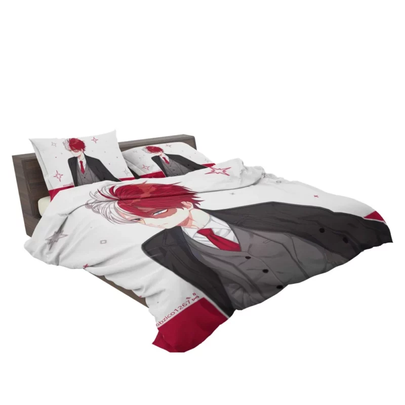 Shoto Todoroki Quirk Unleashed Anime Bedding Set 2