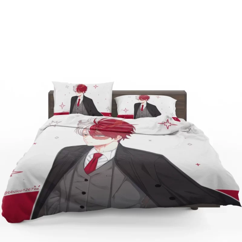 Shoto Todoroki Quirk Unleashed Anime Bedding Set