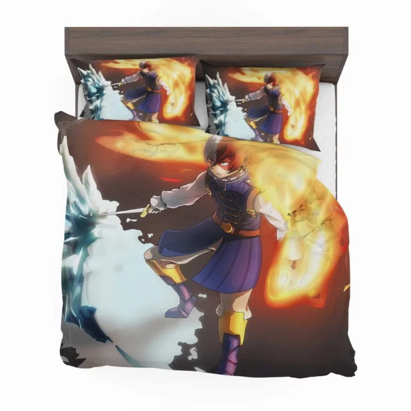 Shoto Todoroki Rising Hero Anime Bedding Set 1