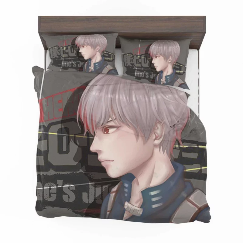 Shoto Todoroki Two-Sided Hero Anime Bedding Set 1