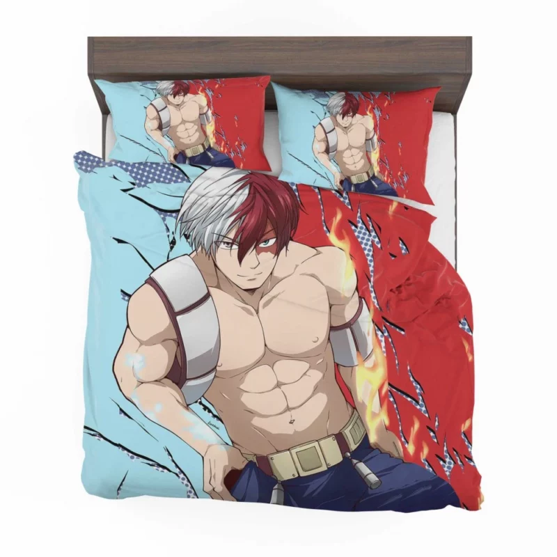 Shouto Todoroki Fire and Ice Anime Bedding Set 1