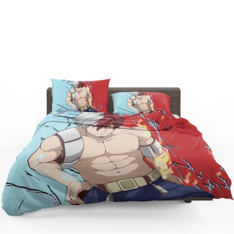 Shouto Todoroki Fire and Ice Anime Bedding Set