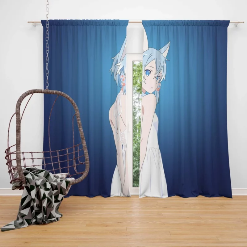 Sinon Adventures in Sword Art Online II Anime Curtain