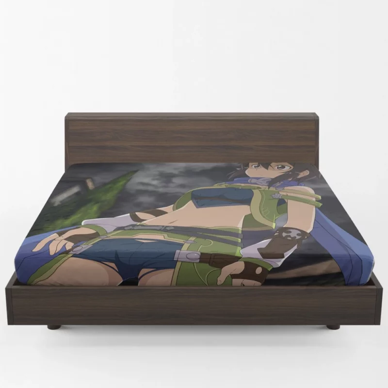 Sinon Aim & Fire Anime Fitted Sheet 1