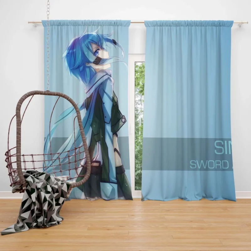 Sinon Bullet Ballet Anime Curtain