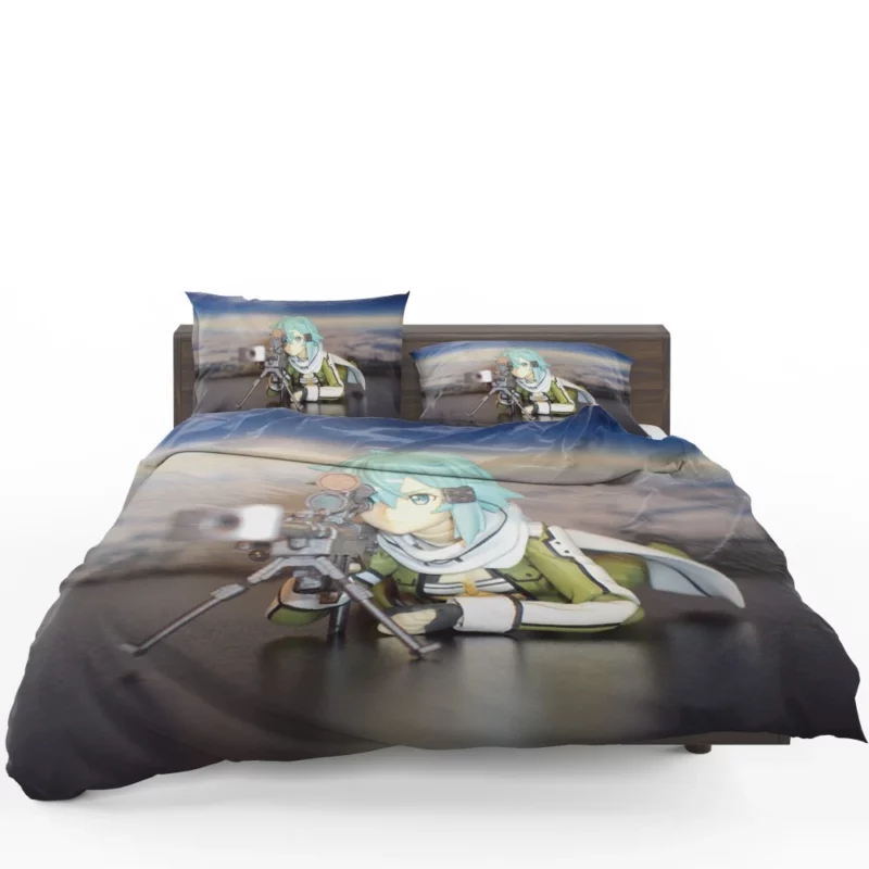 Sinon Cyber Journey Anime Bedding Set