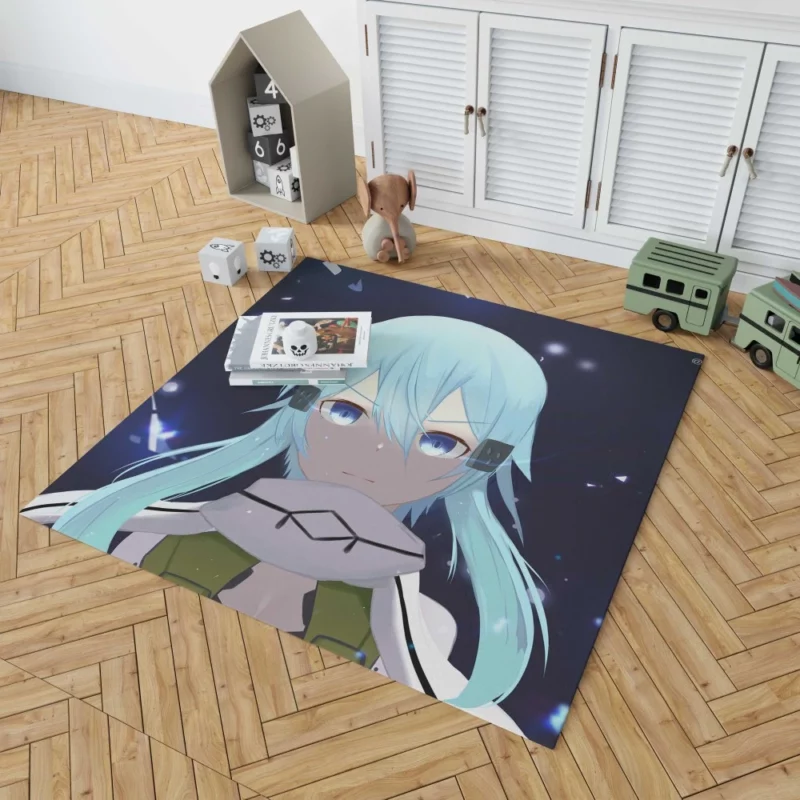 Sinon Descent into VR Anime Rug 1