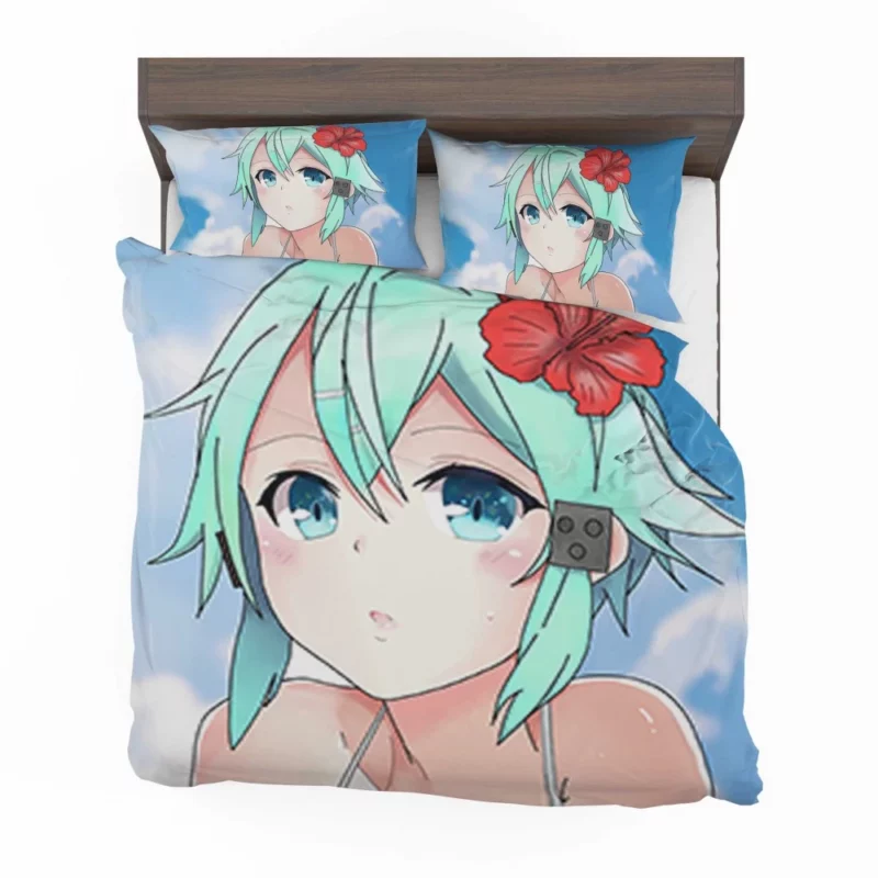 Sinon Phantom World Anime Bedding Set 1