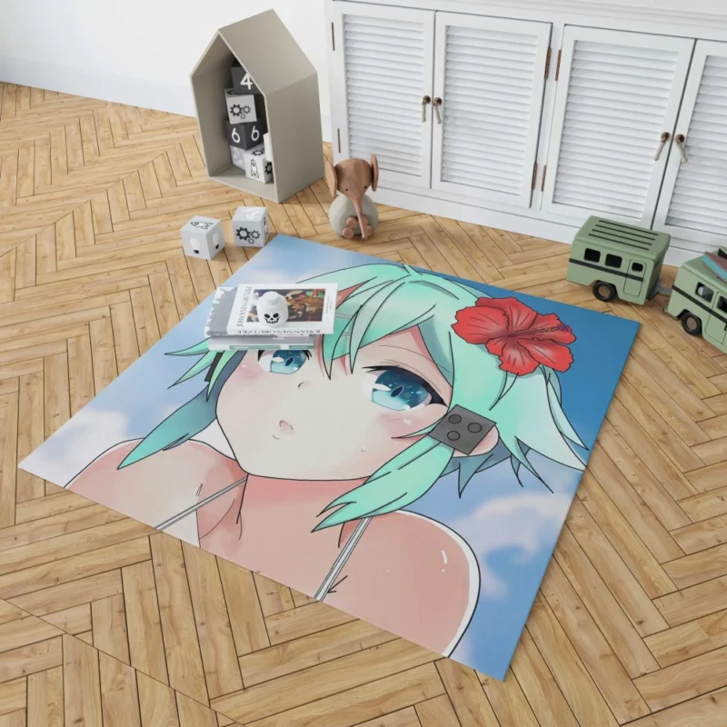 Sinon Phantom World Anime Rug 1