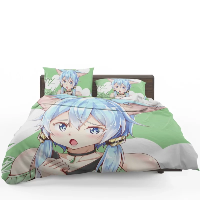 Sinon Shino Asada Digital Heroine Anime Bedding Set